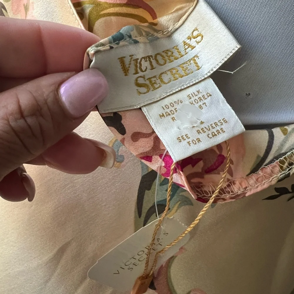 Victoria's Secret Silk Floral Slip Dress - Picture 7 of 13